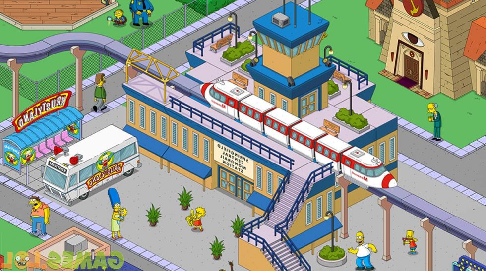 play the simpsons online free